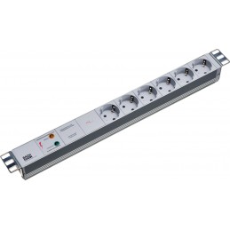 Plistwa Led Podstawowa Bachmann 230V 19'' 1U 2M