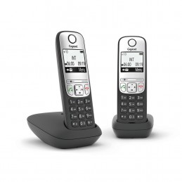 Telefon Bezprzewodowy Dect Gigaset A690 Duo Czarny