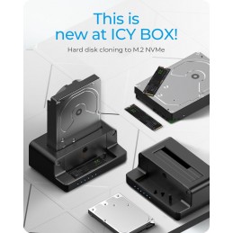 Icy Box Ib-2914Mscl-C31 Usb 3.2 Gen 2 (3.1 Gen 2) Type-C Czarny
