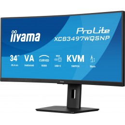 Monitor Iiyama Xcb3497Wqsnp-B1 34" - Płaski Ekran - 86,4 Cm