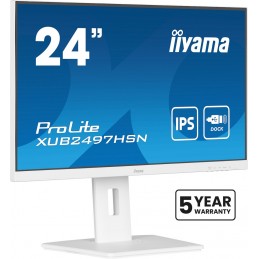 Płaski Ekran Iiyama 24 Xub2497Hsn-W2 Hdmi Dp Usb Usb-C - 60,5 Cm