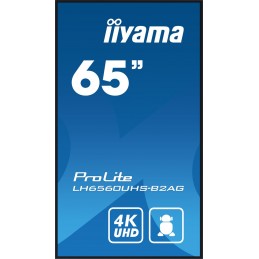 Monitor Iiyama 65 Lh6560Uhs-B2Ag Z Hdmi I Usb