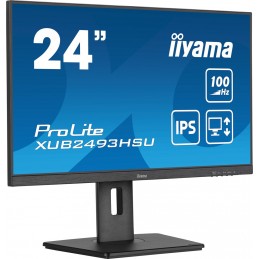 Monitor Led Iiyama Prolite Xub2493Hsu-B7 - 24 - Płaski Ekran - 60,5 Cm