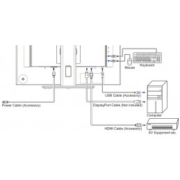 Monitor Iiyama Prolite Xub2495Wsu-B7 61,1Cm (24") Wuxga Ips Hdmi/dp/usb 4Ms