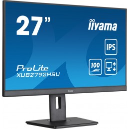 Monitor Iiyama Xub2792Hsu-B6 27In Fhd Ips Busi/1920X1080 100Hz 0.4Ms 250Cd