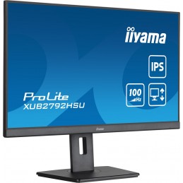 Monitor Iiyama Xub2792Hsu-B6 27In Fhd Ips Busi/1920X1080 100Hz 0.4Ms 250Cd