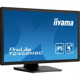 Iiyama Prolite T2452Msc-B1 Monitor Komputerowy 60,5 Cm (23.8") 1920 X 1080 Px Full Hd Lcd Ekran Dotykowy Przeznaczony Dla Wielu 