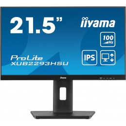Iiyama Display 22 Xub2293Hsu-B7 Ips - Płaski Ekran - 54.6 Cm
