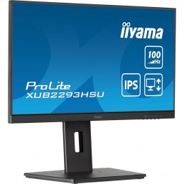 Iiyama Display 22 Xub2293Hsu-B7 Ips - Płaski Ekran - 54.6 Cm