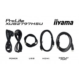 Monitor Iiyama Prolite Xub2797Hsu-W2 27" - Płaski Ekran - 68,6 Cm