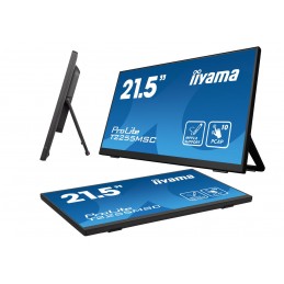 Iiyama Prolite T2255Msc-B1 Monitor Komputerowy 54,6 Cm (21.5") 1920 X 1080 Px Full Hd Lcd Ekran Dotykowy Czarny