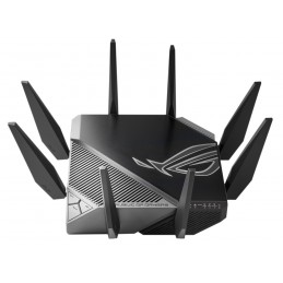 Asus Gt-Axe11000 Router Bezprzewodowy Gigabit Ethernet Trójpasmowy (2,4 Ghz / 5 Ghz / 6 Ghz) Czarny