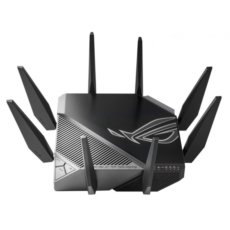 Asus Gt-Axe11000 Router Bezprzewodowy Gigabit Ethernet Trójpasmowy (2,4 Ghz / 5 Ghz / 6 Ghz) Czarny