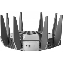 Asus Gt-Axe11000 Router Bezprzewodowy Gigabit Ethernet Trójpasmowy (2,4 Ghz / 5 Ghz / 6 Ghz) Czarny