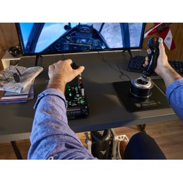 Thrustmaster Tpr Rudder Czarny, Srebrny Usb Flight Sim Analogowy Pc