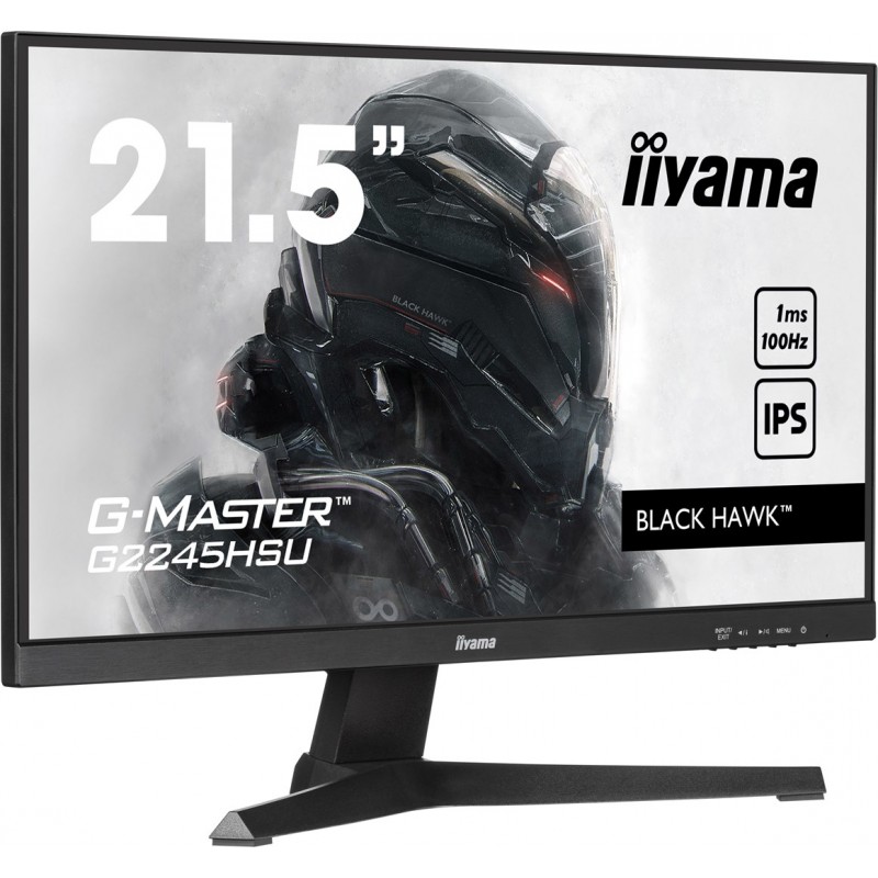 Monitor Iiyama 22 G2245Hsu-B2 Hdmi Dp Usb - Płaski Ekran - 54,6 Cm