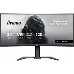 Monitor Iiyama 86,4 Cm (34") Gcb3482Wqsu-B1 21:9 2Xhdmi+Dp+Usb-C Curv