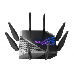 Asus Gt-Axe11000 Router Bezprzewodowy Gigabit Ethernet Trójpasmowy (2,4 Ghz / 5 Ghz / 6 Ghz) Czarny