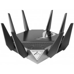 Asus Gt-Axe11000 Router Bezprzewodowy Gigabit Ethernet Trójpasmowy (2,4 Ghz / 5 Ghz / 6 Ghz) Czarny