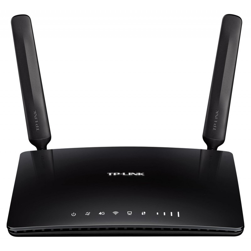 Tp-Link Tl-Mr6400 Router Bezprzewodowy Fast Ethernet Jedna Częstotliwości (2,4 Ghz) 4G Czarny