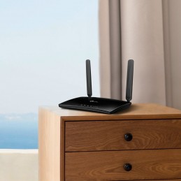 Tp-Link Tl-Mr6400 Router Bezprzewodowy Fast Ethernet Jedna Częstotliwości (2,4 Ghz) 4G Czarny