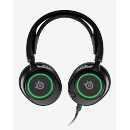 Steelseries Arctis Nova 3 Zestaw Słuchawkowy Przewodowa Opaska Na Głowę Gaming Usb Type-C Czarny