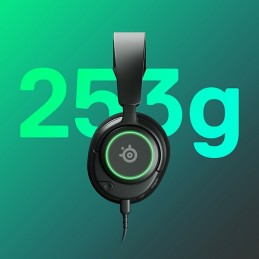 Steelseries Arctis Nova 3 Zestaw Słuchawkowy Przewodowa Opaska Na Głowę Gaming Usb Type-C Czarny