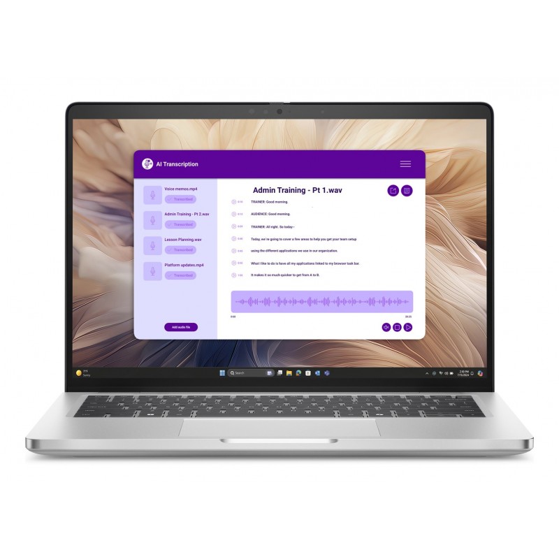 Dell Pro 14 Plus Pb14250 Ultra 5 235U 14.0" Fhd+ Ips 300Nits 60Hz Ag 16Gb Ddr5 5600 Ssd512 Intel Graphics  Fpr Scr Bk W11Pro 3Y 