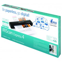 I.r.i.s. Iriscan Express 4 Skaner Z Podajnikiem 1200 X 1200 Dpi A4 Czarny