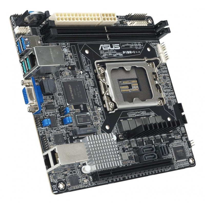 Płyta Główna Asus P13R-I 1X Lga1700 Intel Xeon E-24Xx C262 (2Xdimm, 6X Sata, 1Xm.2, 2X1Gbe, Asmb11-Ikvm, Miniitx)