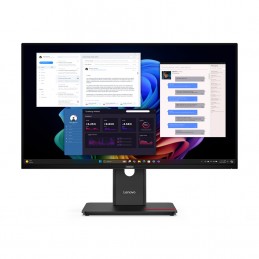 Monitor Lenovo Thinkvision T27Ud-40 Z Systemami Ochrony Przed Włamaniem (Ips), 27", Godz. 16:9, 60 Hz, 4 Ms, 3840 X 2160 Pikseli