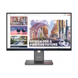 Lenovo Thinkvision P27Qd-40 Led Display 68,6 Cm (27") 2560 X 1440 Px Wide Quad Hd Czarny