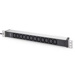 Listwa Zasilająca Pdu 19" Rack, 12X Gniazdo C13 16A/230 V, 2.0M, 1X Wtyk Unischuko, 16A, Aluminiowa