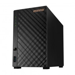 Nas Asustor As1102Tl  Tower  2X (3.5" Sata Hdd)  Realtek Rtd1619B   1Gb Ddr4, 1X 1Gbe , 1X Usb 3.2, 1X Usb 2.0