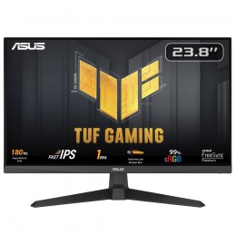 Asus Tuf Gaming Vg249Q3A Monitor Komputerowy 60,5 Cm (23.8") 1920 X 1080 Px Full Hd Lcd Czarny