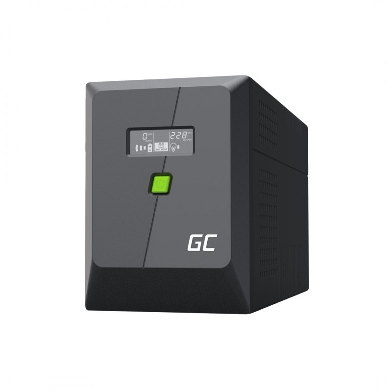 Green Cell Ups Powerproof 1400W/2000Va Czysta Sinusoida