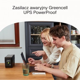 Green Cell Ups Powerproof 480W/850Va Modyfikowana Sinusoida
