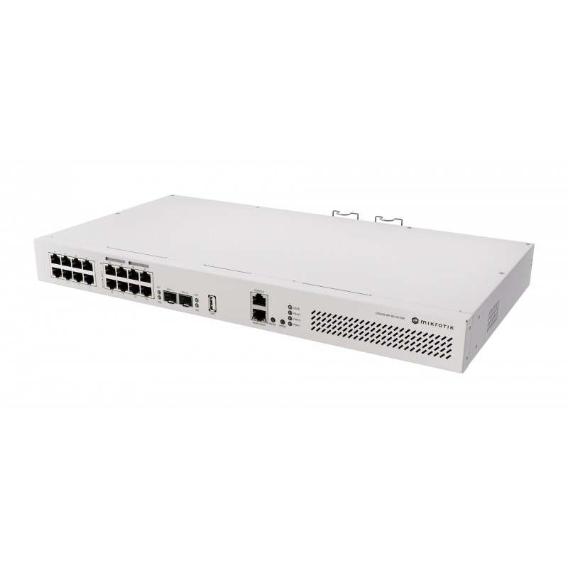Przełącznik Net 16Port 2Sfp+/crs418-8P-8G-2S+Rm Mikrotik