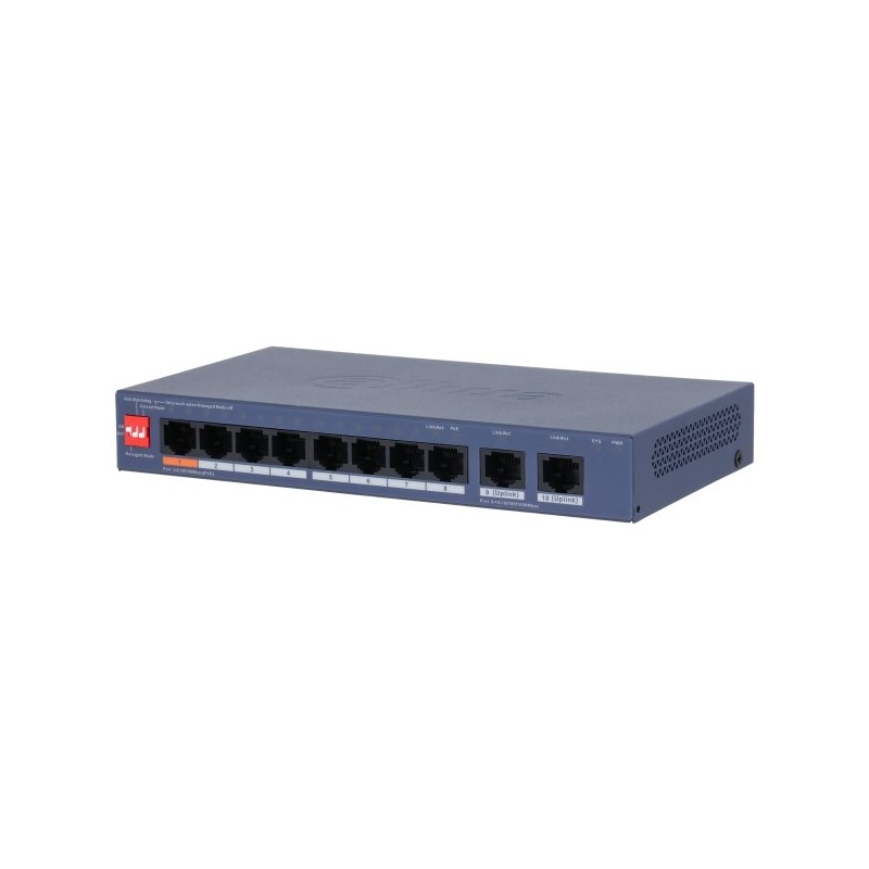 Switch Poe Cs4010-8Et2Gt-60 8-Portowy Dahua