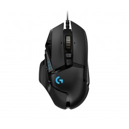 Mysz Logitech G502 Gaming HERO EU 910-005471 (optyczna  16000 DPI  kolor czarny)