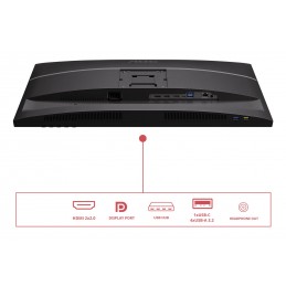 Aoc E4 U27E4Cv Monitor Komputerowy 68,6 Cm (27") 3840 X 2160 Px 4K Ultra Hd Led Czarny