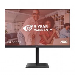 Aoc E4 U27E4Cv Monitor Komputerowy 68,6 Cm (27") 3840 X 2160 Px 4K Ultra Hd Led Czarny