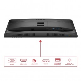 Monitor Aoc 68,6Cm (27") 27E4U 16:09 Vga+Hdmi+Dp+Usb Ips