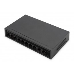 Switch Poe 8+2 Port Fe 8 Port Poe 802.3At, 10/100 Mbps