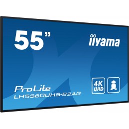 Iiyama 55” Profesjonalny Wyświetlacz Digital Signage 4K Uhd Z Zaawansowanymi Opcjami Sterowania I Łączności