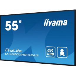 Iiyama 55” Profesjonalny Wyświetlacz Digital Signage 4K Uhd Z Zaawansowanymi Opcjami Sterowania I Łączności