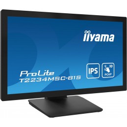 Monitor Iiyama T2234Msc-B1S 21.5Inch Pcap Bezel Free Front Speakers 10P Touch With Anti-Finger Print Coating Ips Panel 1920X1080