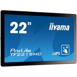 Monitor Iiyama Prolite Tf2215Mc-B2, 54.6Cm (21.5''), Projected Capacitive, 10 Tp, Full Hd, Czarny