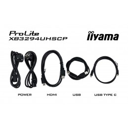 Monitor Iiyama Prolite 32’’ 4K Va Z Usb-C (95W), Przełącznikiem Kvm I Obsługą Pip/pbp