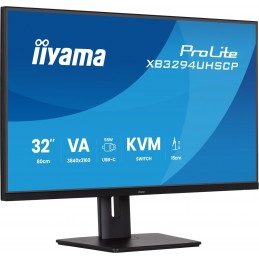 Monitor Iiyama Prolite 32’’ 4K Va Z Usb-C (95W), Przełącznikiem Kvm I Obsługą Pip/pbp